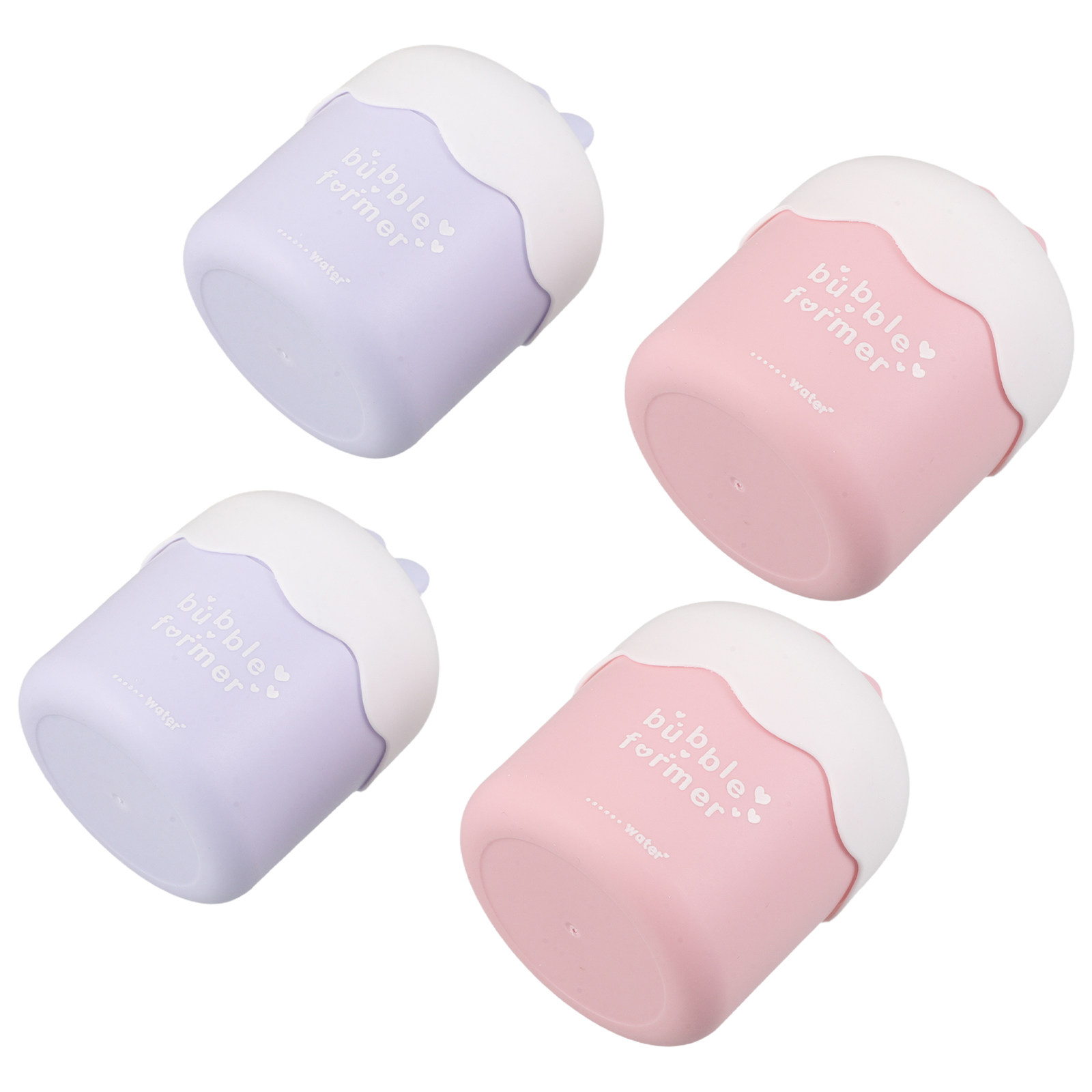 Cleanser Face - 4個入りポータブルフェイシャルフォームメーカーボトル 軽量トラベルクレンザーフォーマー 洗顔料 シャンプー ボディウォッシュ用 クイックフォーミングスキンケア
