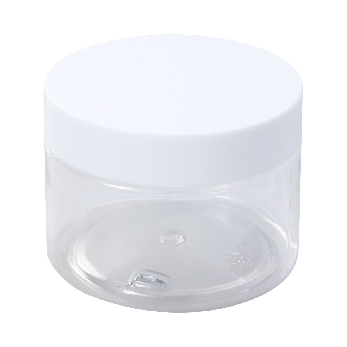 Body Lotion - 12個入り 透明プラスチック製 広口 クレイ保存容器 詰め替え可能 密閉容器
