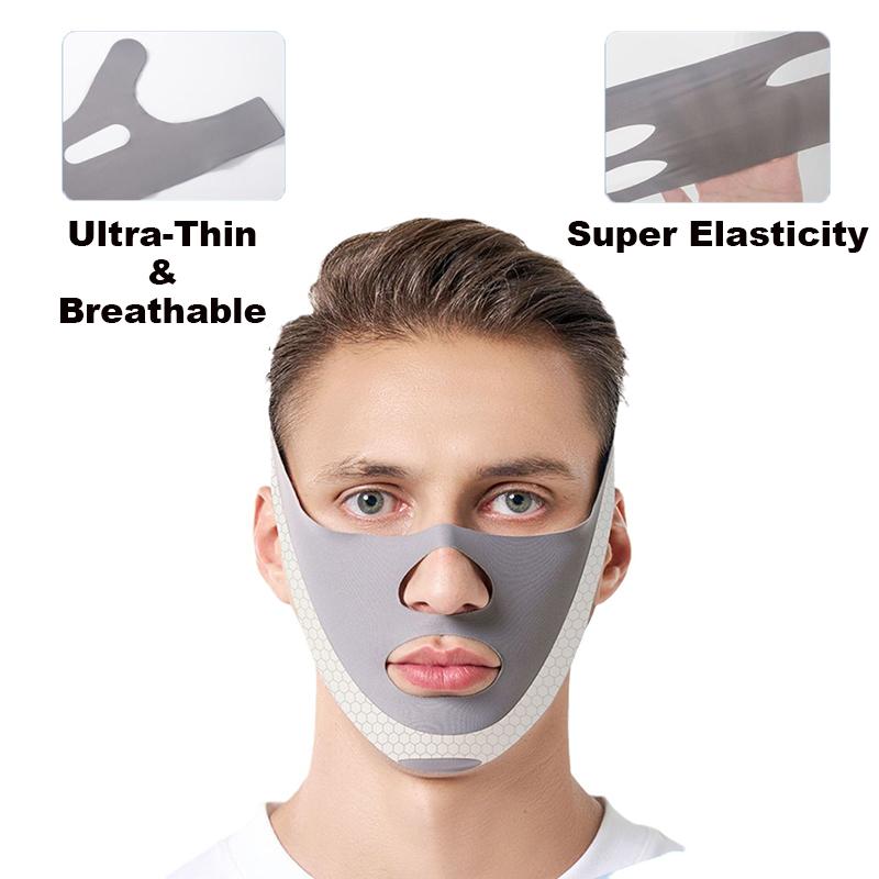 二重あご解消フェイスマスク 顔痩せマスク スリミングバンド  - Face Mask Skincare のレビューと価格