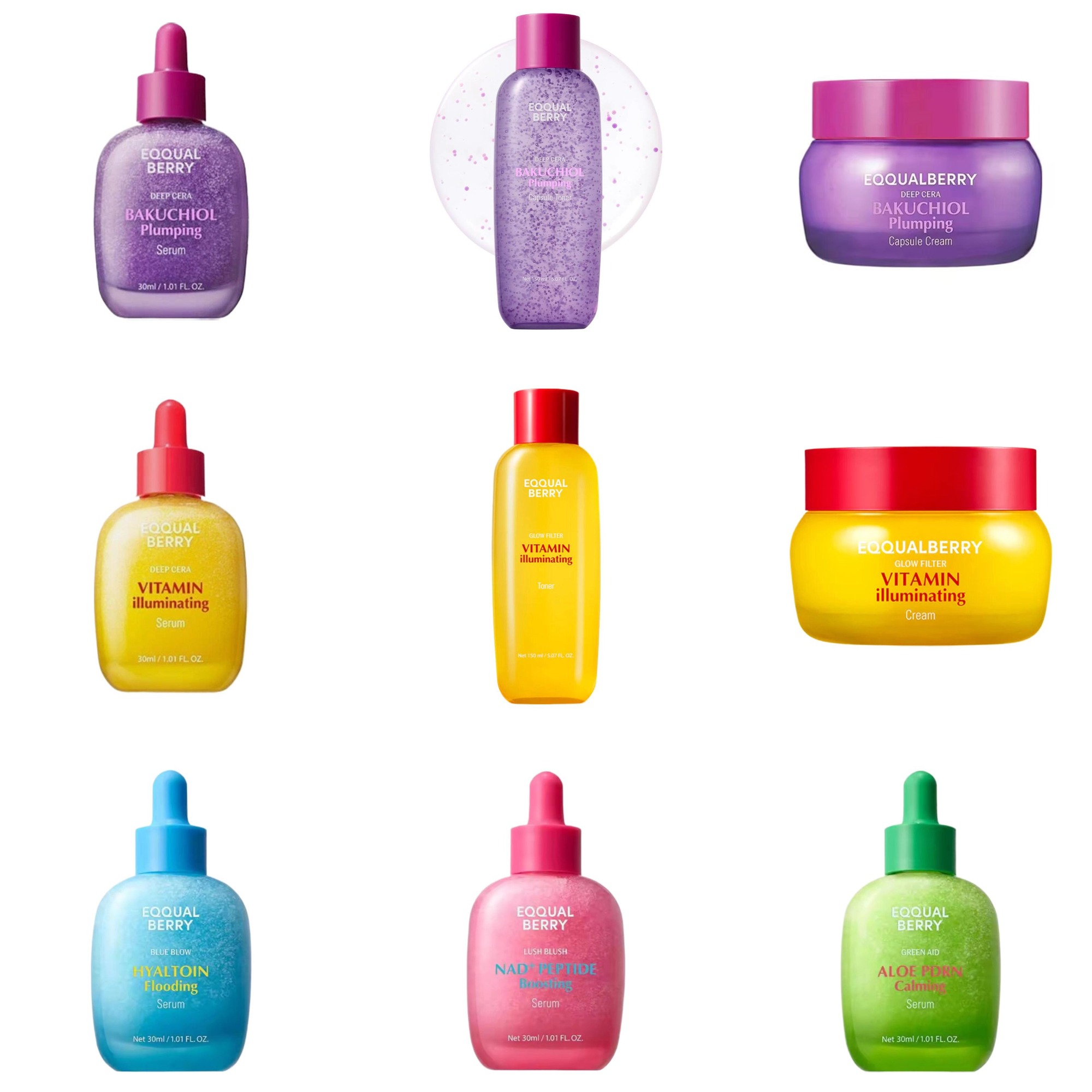 EQQUALBERRY バクチオール プランピングセラム 5 - Vitamin C Serum のレビューと価格