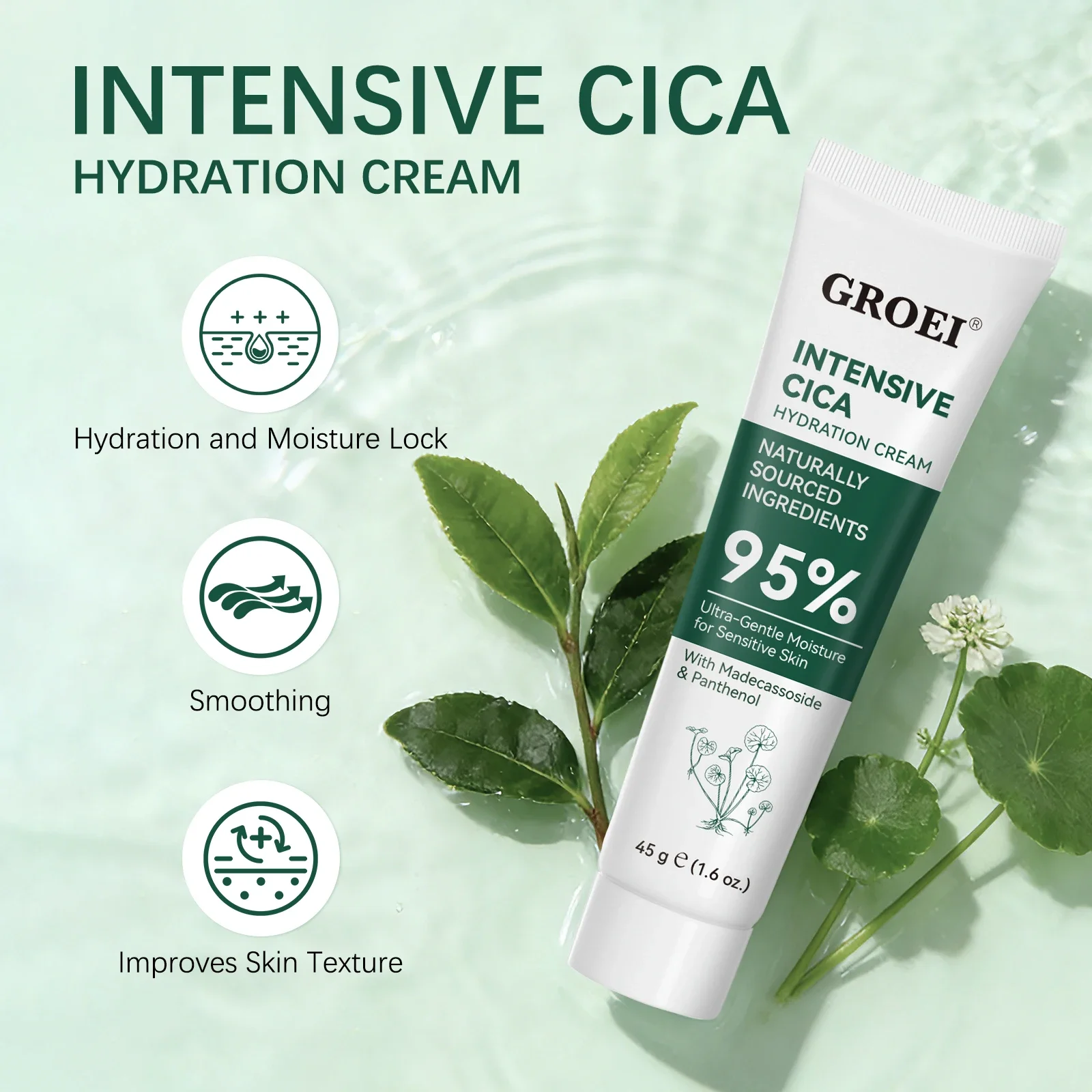 GROEI スノーグラス モイスチャライジングクリーム 45 - Skincare Glowing のレビューと価格