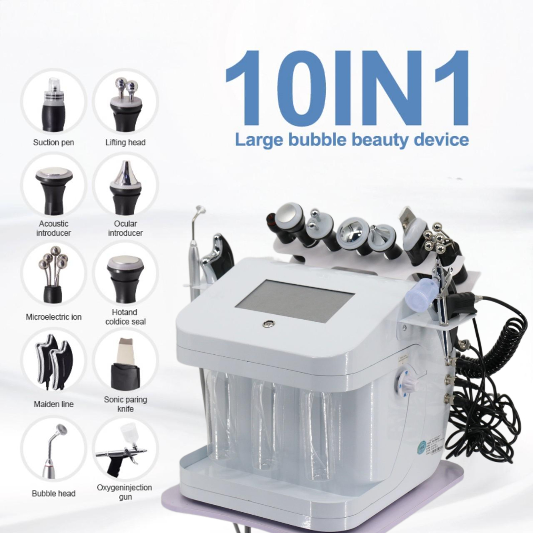 10 in 1ハイドロダーマブレーションフェイシャルマシンH - Cleanser Face のレビューと価格